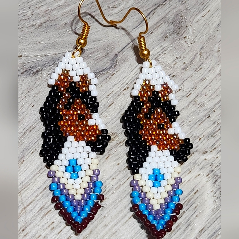 Horse earrings